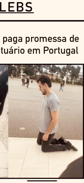  peregrino em Fátima 