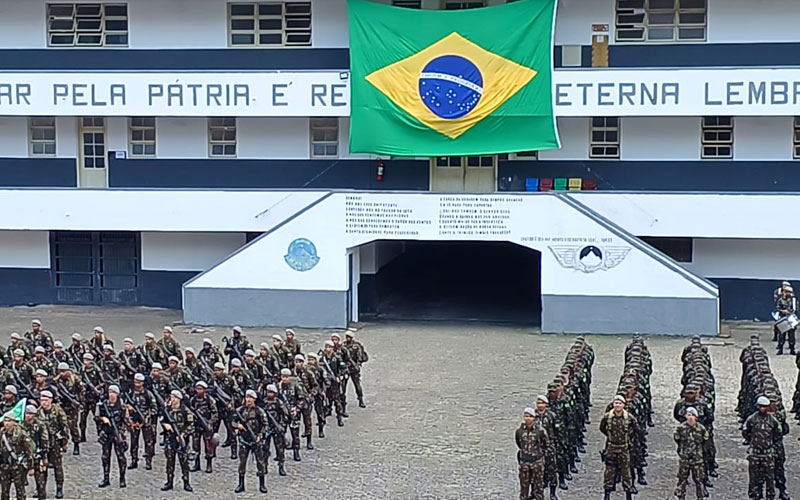 32º Batalhão Dom Pedro II realiza reunião com a imprensa.
