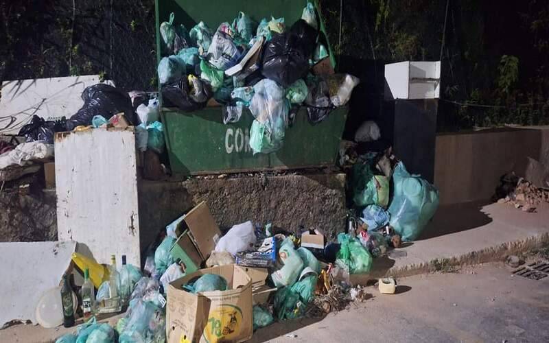 Falta de coleta de lixo preocupa moradores do Alto da Serra