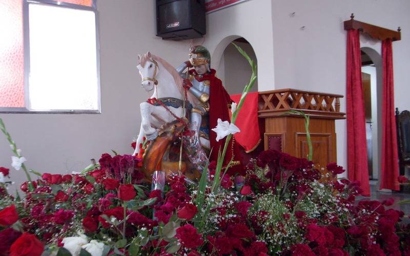 Festa de São Jorge com novena do padroeiro e missa no dia 23 de abril