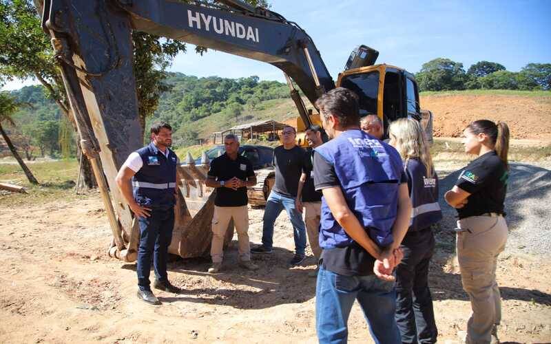 Governo do Estado realiza operação contra desmatamento ilegal em Guapimirim