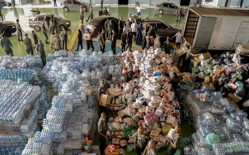 FAB nega suspensão do recebimento de doações para o Rio Grande do Sul