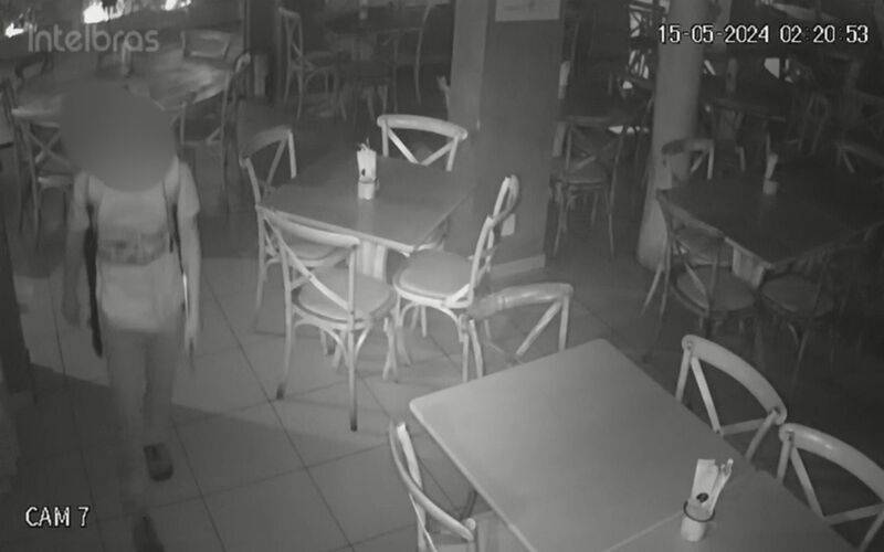 Restaurante tem dinheiro e bebidas furtados em Itaipava