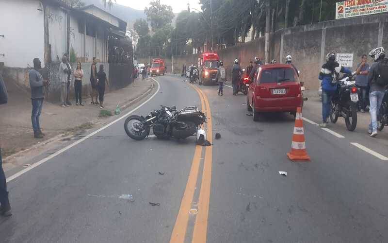 Homem morre em acidente de moto na tarde desta terça-feira (28/05), em Corrêas 