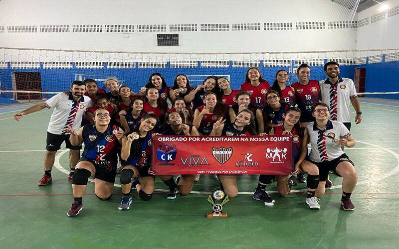 CDBV é campeão da Copa Papucaia de Vôlei