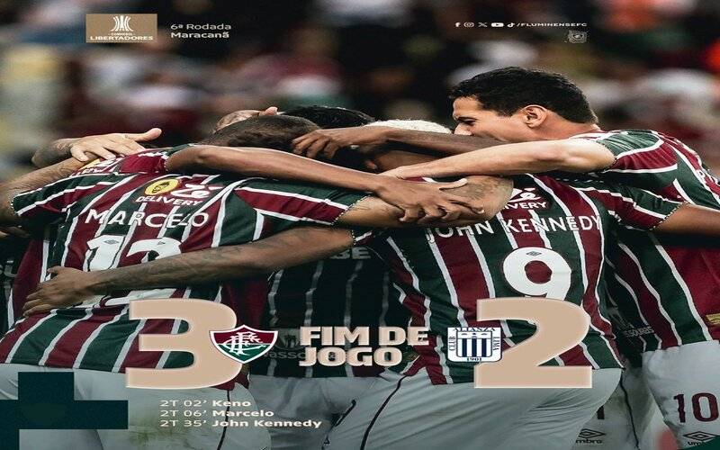 Fluminense derrota Alianza Lima por 3 a 2 de virada na Libertadores