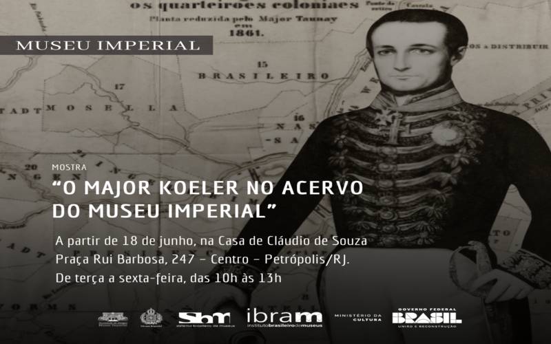 Casa de Cláudio de Souza: mostra comemora os 220 anos do nascimento do Major Koeler