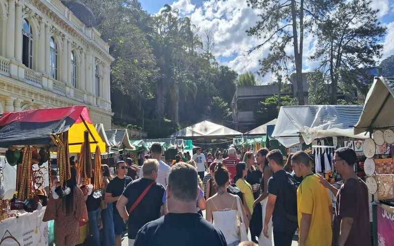 Biergarten: sucesso de público no primeiro final de semana da Bauernfest