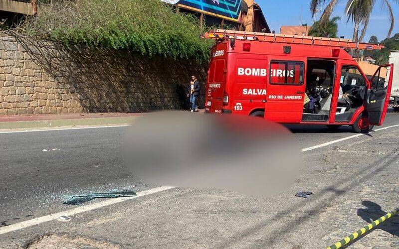 Idosa morre após ser atropelada em Itaipava