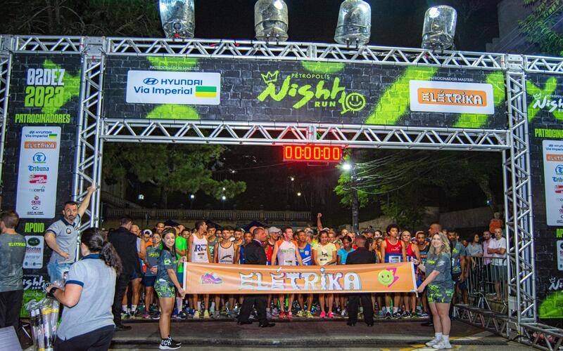 Petrópolis Night Run chega à sua 11ª edição e tem inscrições abertas na próxima terça-