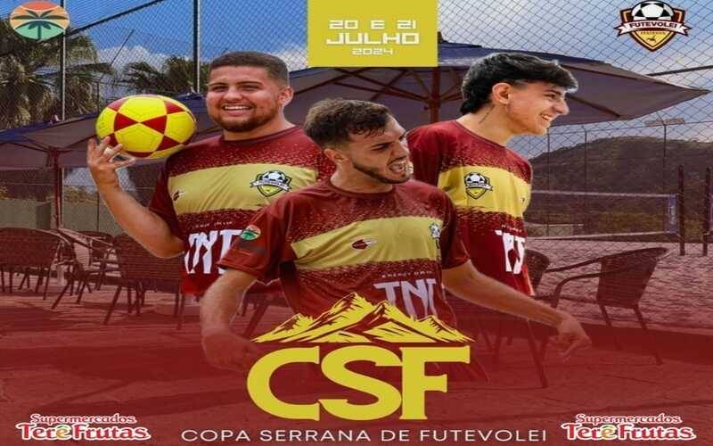  3°Copa Serrana de Futevôlei Terê Frutas será realizada nesse final de semana 