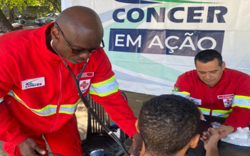 Concer realiza ação de saúde preventiva na BR-040