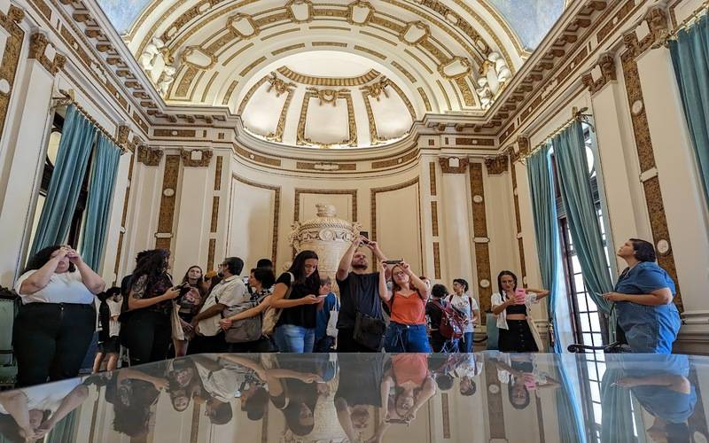 Palácio Tiradentes aberto a visitação