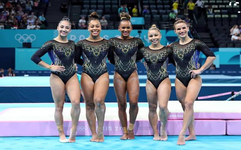 Brasil fica com a medalha de bronze na ginástica artística por equipes femininas 