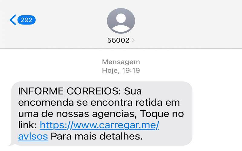 Correios alerta sobre golpe da encomenda retida