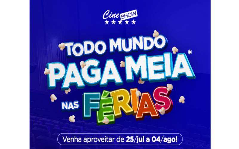 Cine Show Petrópolis: diversão para toda a família