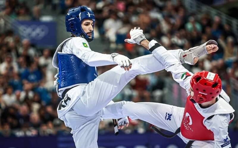 Brasil leva medalha de bronze no taekwondô com Edival Pontes 