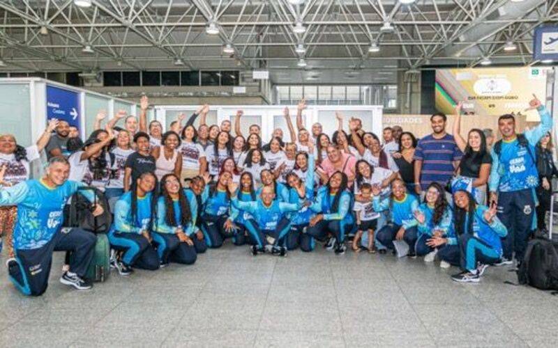 Estudantes da rede estadual embarcaram para o Mundial de Canoagem no Havaí