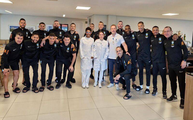 Laboratório de Corrêas realiza exames da Seleção Brasileira de Futsal