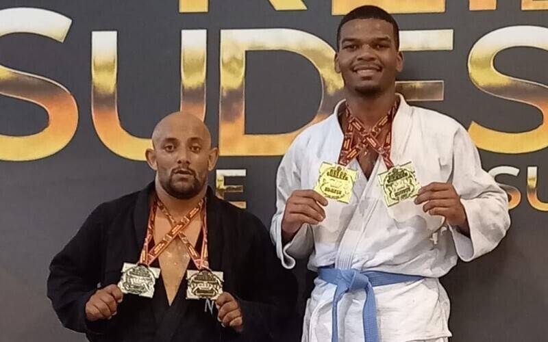 Atleta de projeto comunitário ganha competição de jiu-jitsu 