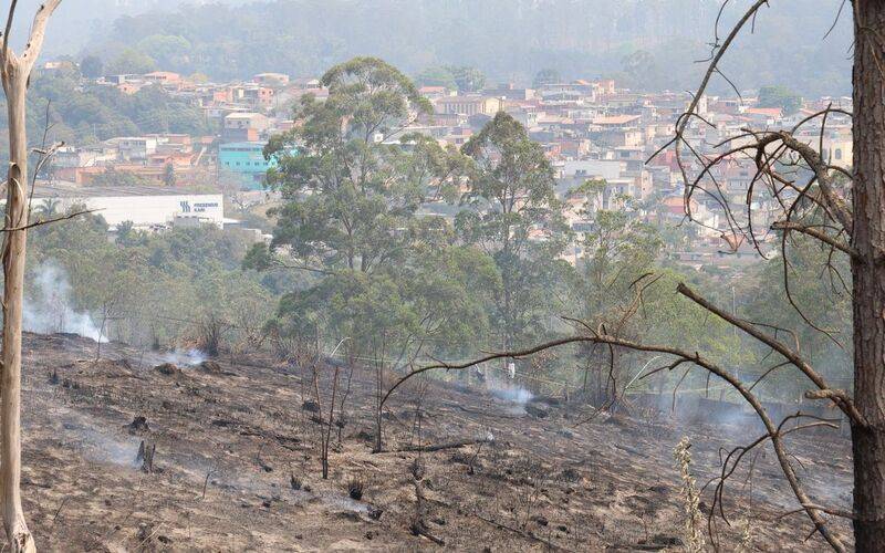 Estado de São Paulo amanhece com 11 focos de incêndio