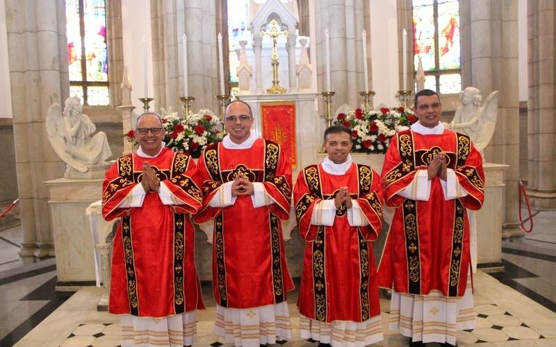 Diocese de Petrópolis ganha mais quatro diáconos permanentes