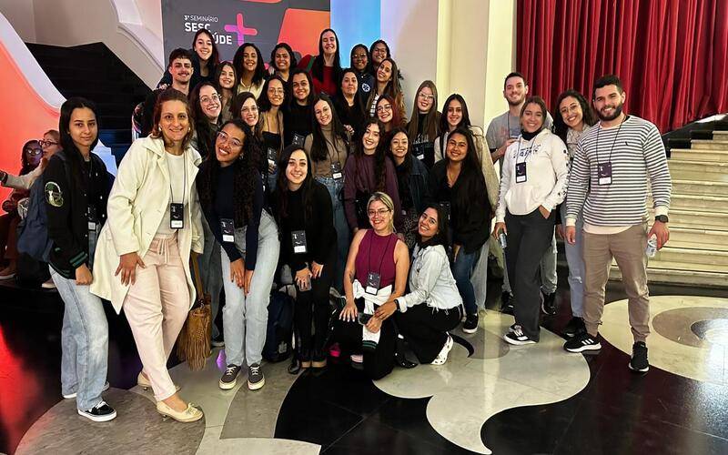 Alunos de Enfermagem da UNIFASE participam do 3º Seminário Sesc+ Saúde