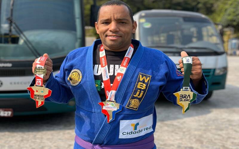 Motorista da Cidade Real é campeão em disputa da CBJJO