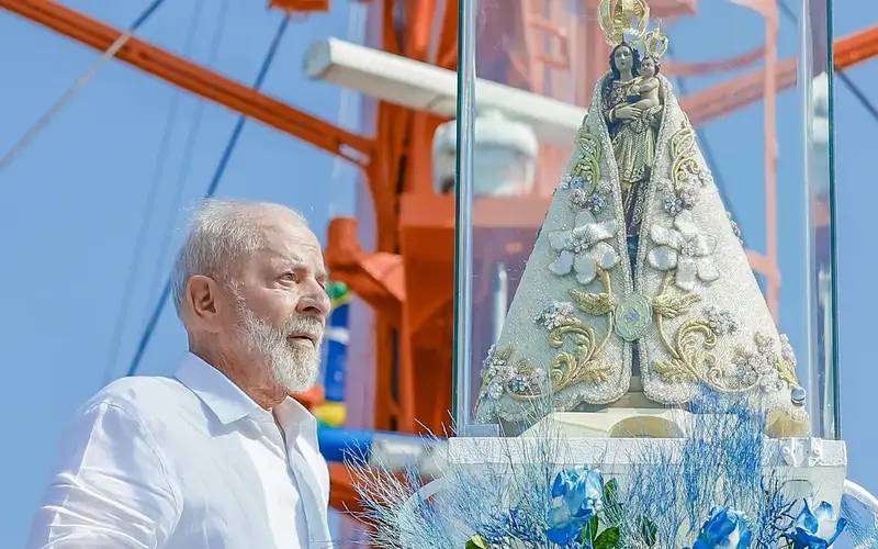 Lula participa do Círio de Nazaré, em Belém