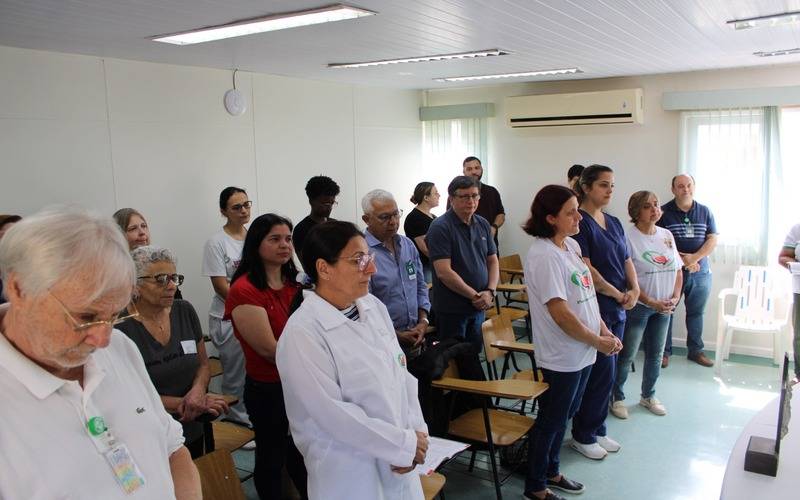 Missa no Hospital Unimed em homenagem aos médicos