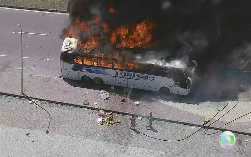 Torcedores do Peñarol são detidos no Rio após confronto com a PM 