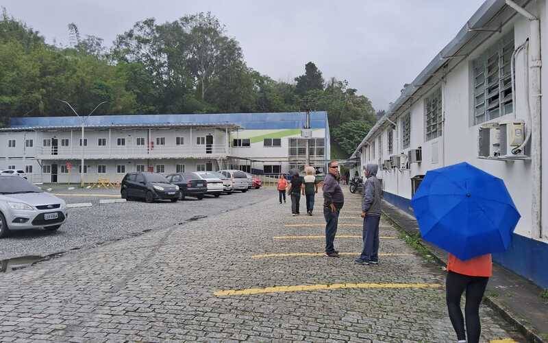 Local de votação na Estácio, tem movimento tranquilo