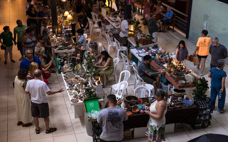 5ª Feira de Cerâmica de Petrópolis acontece neste fim de semana no Shopping Vilarejo