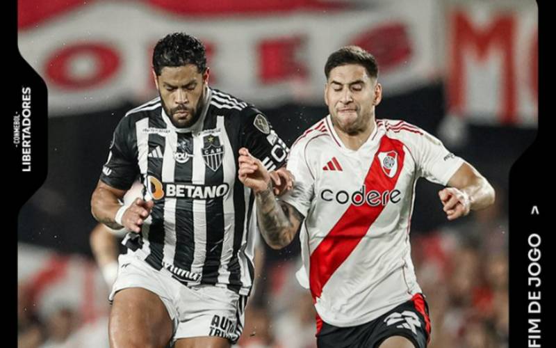 Atlético-MG segura empate com o River e está na final da Libertadores