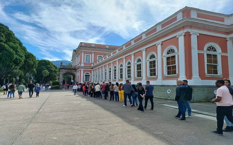 Museu Imperial recebeu mais de 320 mil visitantes em 2023