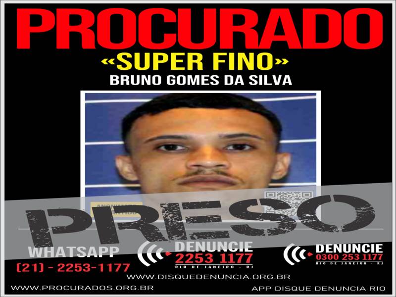 Policiais do 4ºCPA/25ºBPM, com informações do Disque Denúncia, prenderam gerente geral