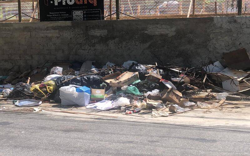 Falta de coleta de lixo afeta rotina dos moradores de Nogueira e Castelânea