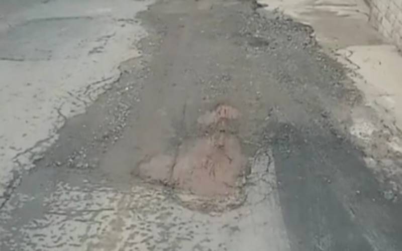Rua no Cidade Nova apresenta buracos após poucos dias com asfalto novo