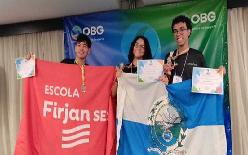 Alunos da Escola Firjan SESI Petrópolis levam ouro e bronze na Olímpiada Brasileira de