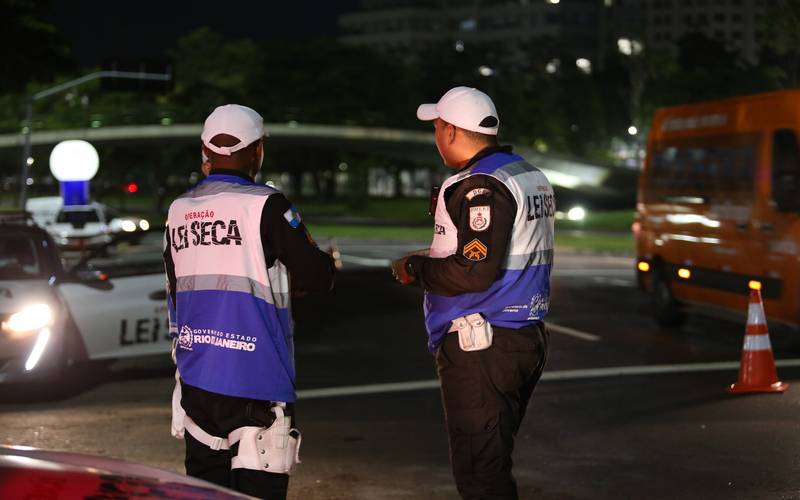 Lei Seca registrou 446 casos de alcoolemia durante o final de semana