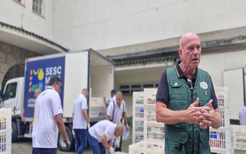 Mesa Brasil Sesc RJ entrega alimentos para 27 instituições de Petrópolis