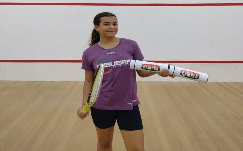 Atleta de squash de Petrópolis vai representar o país no campeonato sul-americano