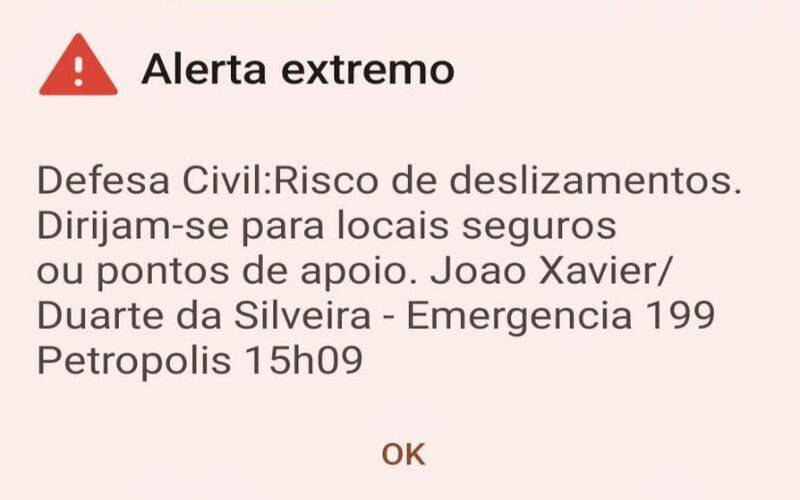 Defesa Civil Nacional alerta para risco de deslizamento na Duarte da Silveira e João X