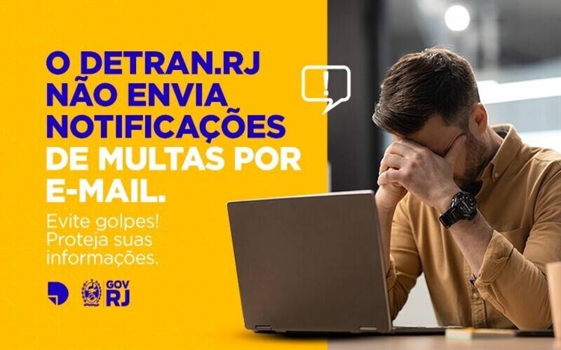 Evite golpes! Detran.RJ alerta sobre sites falsos e tentativas de fraude por e-mail e 