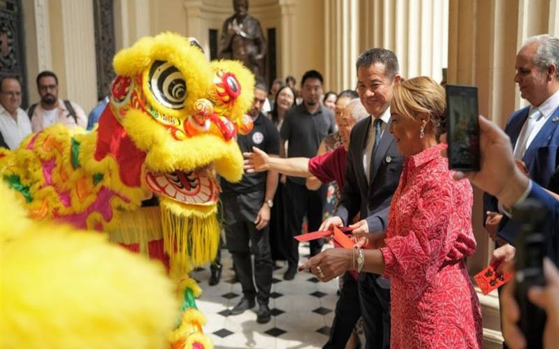 Alerj celebra o ano novo chinês no Palácio Tiradentes