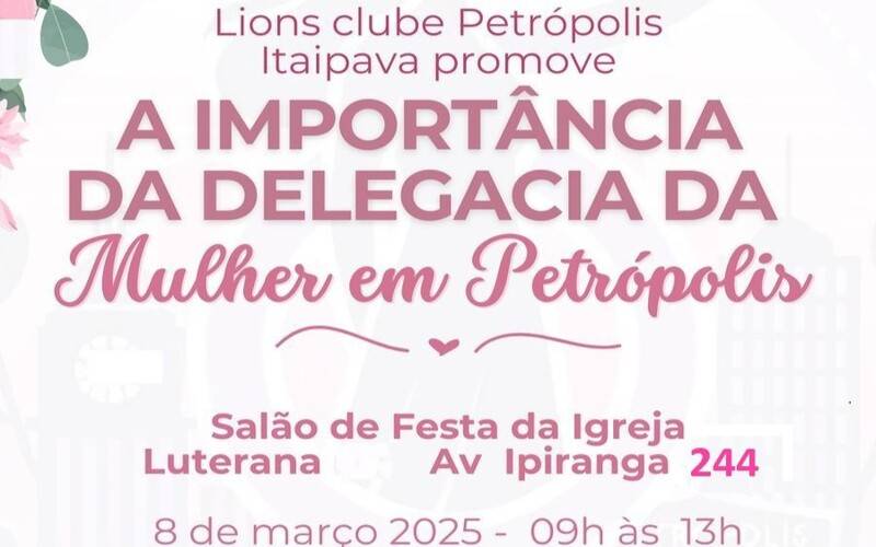 Evento debate a importância da Delegacia da Mulher em Petrópolis