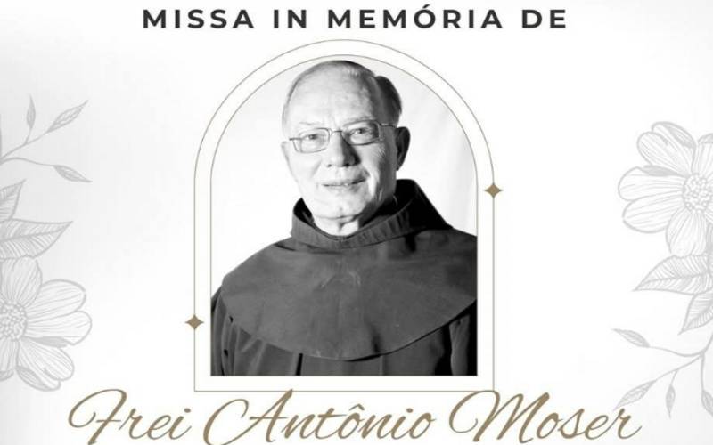 Paróquia de Santa Clara realiza missa em memória de Frei Antônio Moser