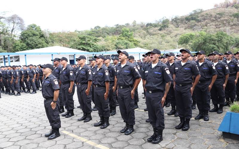 Polícia Militar realiza a incoporação de 529 alunos no curso de formação de soldados