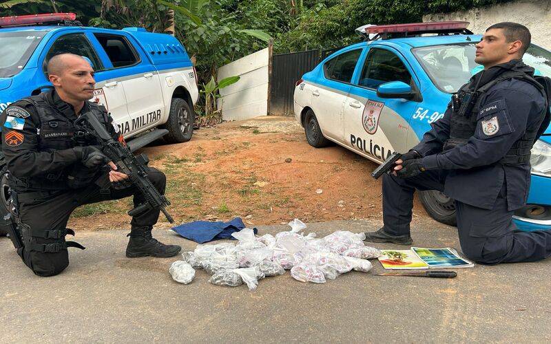 Um homem preso e mais de R$ 30 mil em drogas apreendidos na Posse em ação integrada da