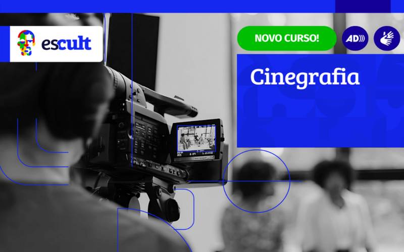 Escult lança curso livre e gratuito de cinegrafia